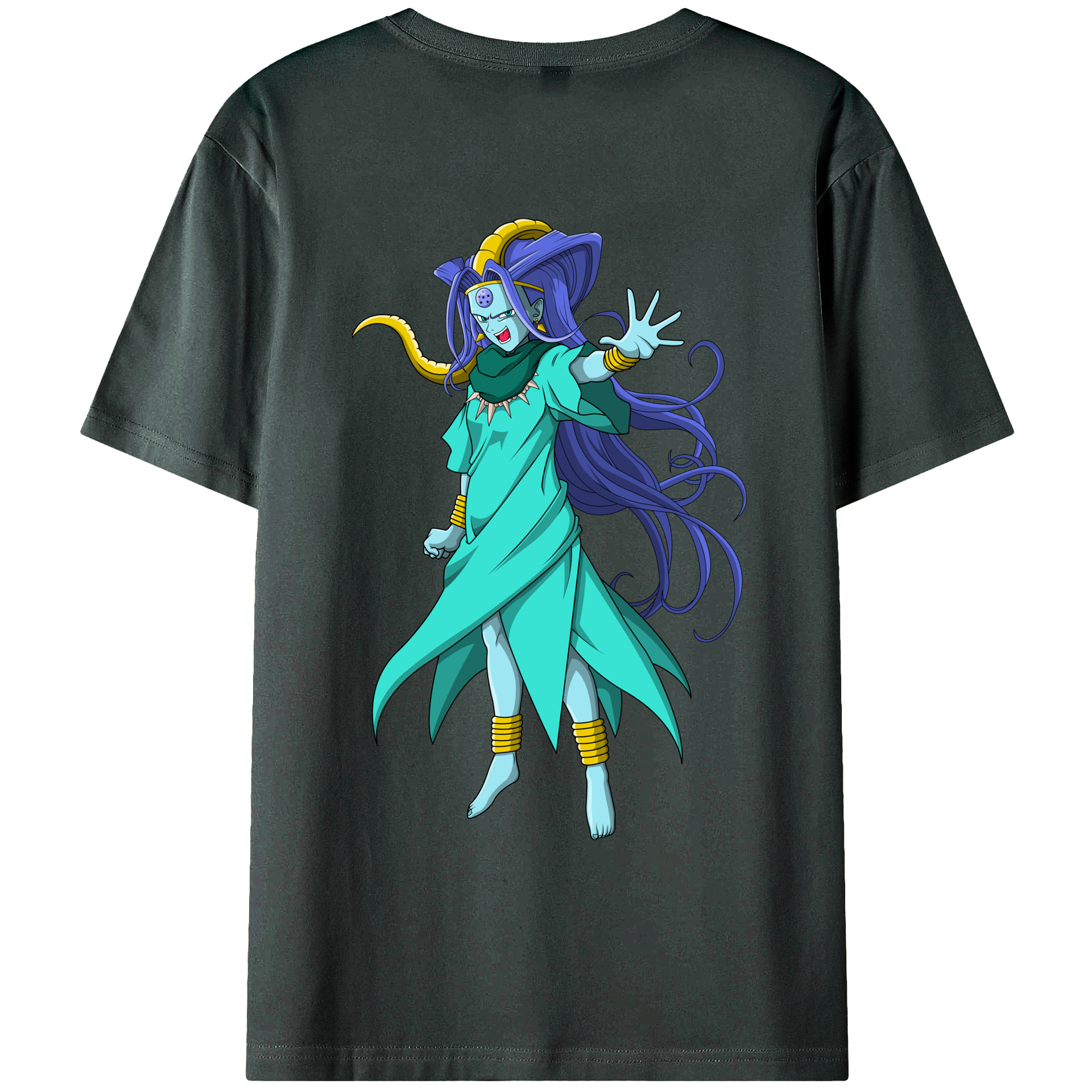 （画像用） ドラゴンボール DRAGON BALL 綿100％ メンズ半袖Tシャツ（バックプリント） 通気性